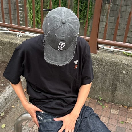 graffiti artist house＆♡ S/S Tee 　[BLACK]　HEV-26002