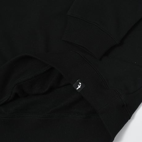 embroidery sweat 　[BLACK]　HEV-26015
