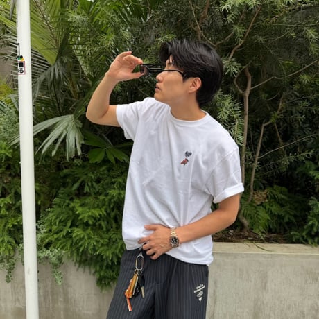 graffiti artist house＆♡ S/S Tee 　[WHITE]　HEV-26002