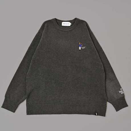 6th Anniversary serial number knit＆Sticker　［black］
