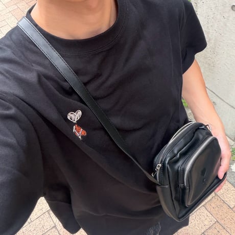 graffiti artist house＆♡ S/S Tee 　[BLACK]　HEV-26002