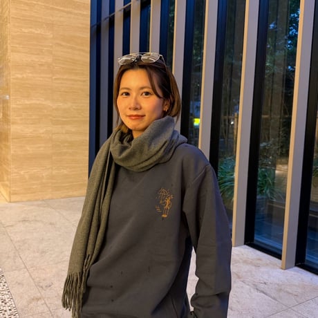 embroidery sweat 　[NAVY]　HEV-26015