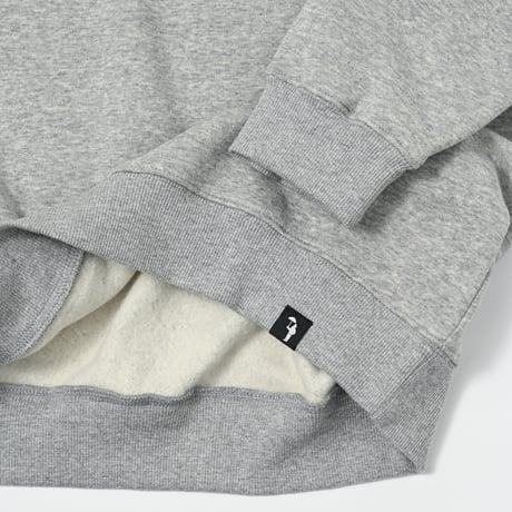 embroidery sweat 　[杢GRAY]　HEV-26015