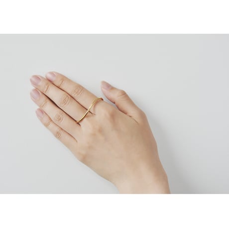 Single Wave Ring M R-02-S