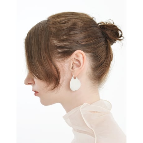 Damask Rose Earrings P-44-S
