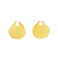 Damask Rose Earrings P-44-YG