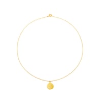 Mini Damask Rose Necklace NC-75-YG