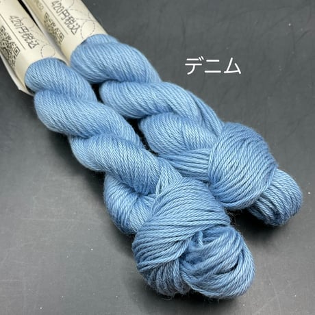 新色　mederu刺し子糸単色