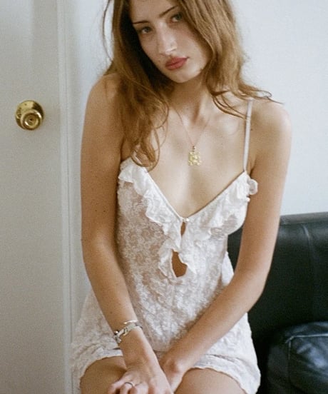 Only Hearts Stretch Lace Chloe Romper in White