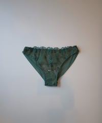 I.D. Sarrieri Lace Panty in Jade