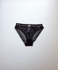 Verdissima Lace Panty in Black