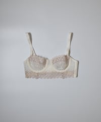 Simone Perele Radieuse Sheer Demi Bra in Natural