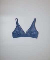 Simone Perele Comete Wireless Traingle Bra in Blue