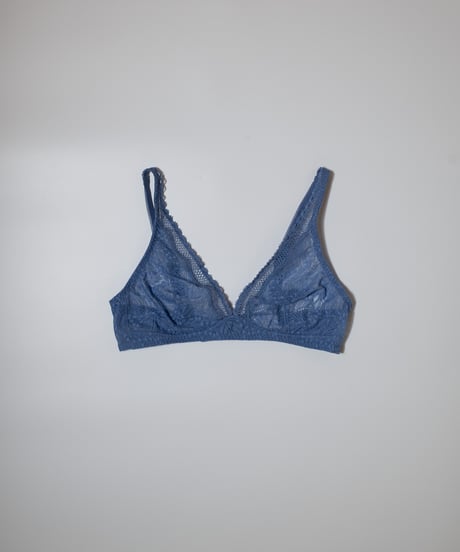 Simone Perele Comete Wireless Traingle Bra in Blue