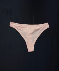 Gabrielle Peco Thong in Beige