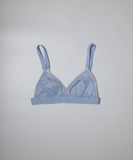 Fifi Chachnil Cotton Soft Bra in Blue