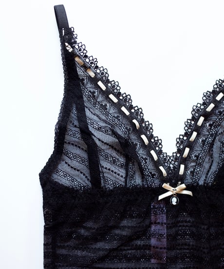 Verdissima Lace Cami in Black