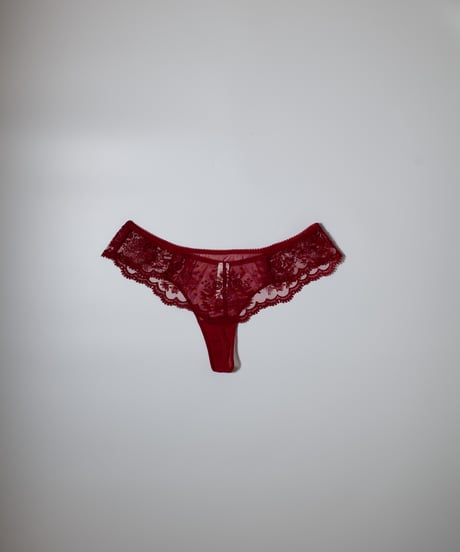 Simone Perele Intrigue Thong in Red