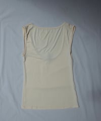 KYE RECLINE BATEAU SLEEVELESS in Limoncello