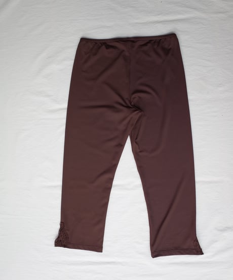 Only Hearts Delicious Lace Capri Leggings in Caffe