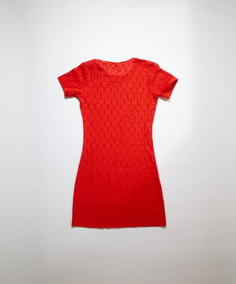 Yasmine Eslami Virginie Dress T-shirt in Cherry