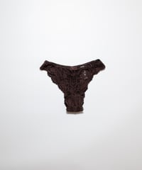 Zermatt Clara Thong in Chocolate