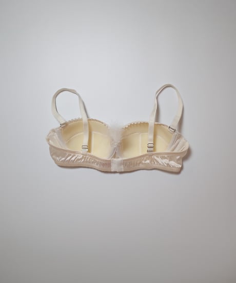 FiFi Chachinil Silk Patted Bra in White