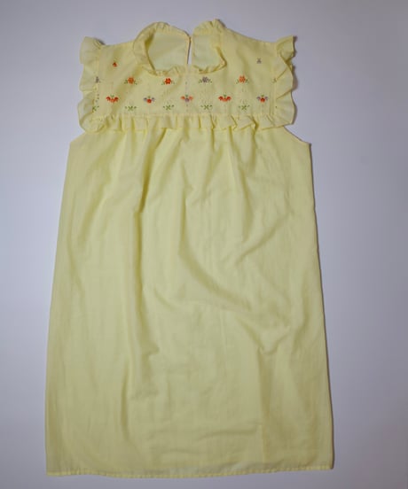 Vinatge Cotton Flower Dress