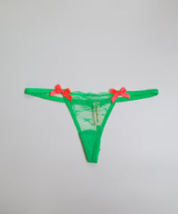 Agent Provocateur Isedora Thong in Green