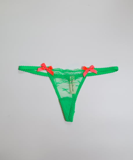 Agent Provocateur Isedora Thong in Green