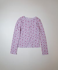 Chantelle Pulp Long Sleeve Cardigan in Pink