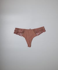 Simone Perele Delice Thong in Smokey Pink