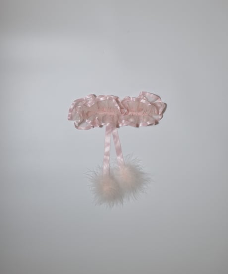 Cadolle Garter Belt in Baby Pink