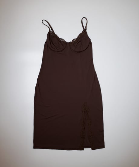 Only Hearts Delicious Lace Rose Underwire Dress in Caffe