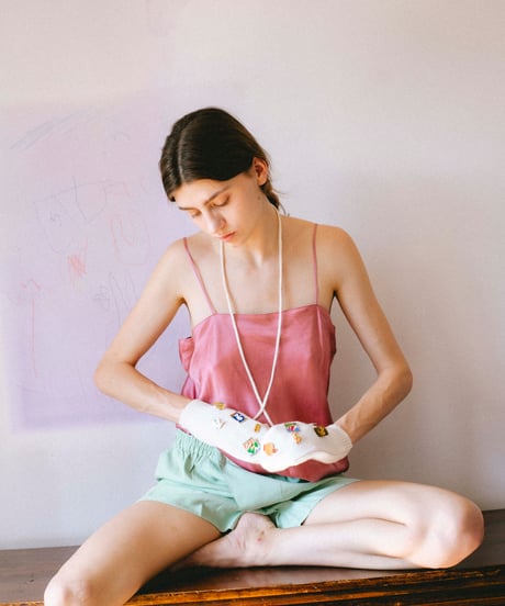 HAZE Silk Camisole in Hanabi