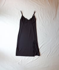 Only Hearts Delicate Lace Rose Underwire Dress in Black