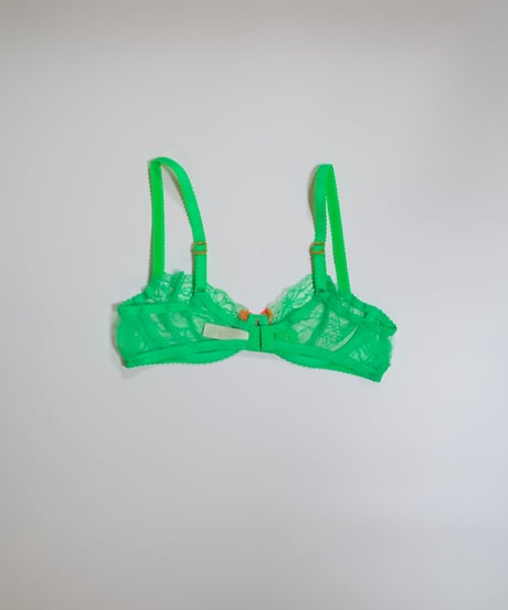 Agent Provocateur Isedora Plunge Underwired Bra in Green