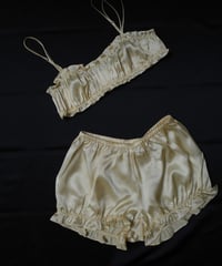 Only Hearts Silk Charmeuse Bloomer in Yellow