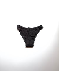 Zermatt Clara Thong in Black