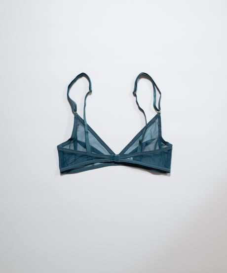 Yasmine Eslami Jeanne Soft Bra in Indigo