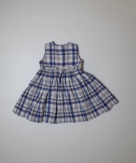 Vinatge Baby Dress Check