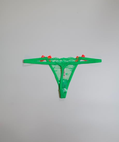 Agent Provocateur Isedora Thong in Green