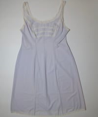 Vinatge Nylon Flower Slip Dress