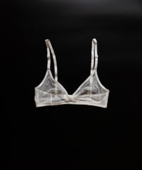 Yasmine Eslami Jeanne Soft Bra in Shiro