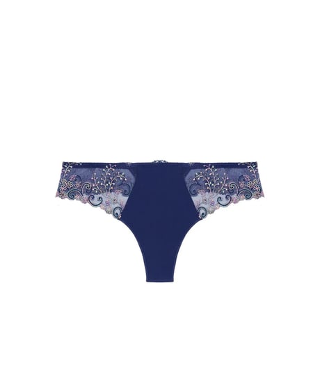 Simone Perele Delice Thong in Rainbow Blue