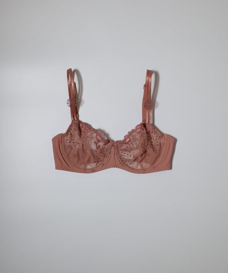 Simone Perele Delice Half Cup Bra in Smokey Pink