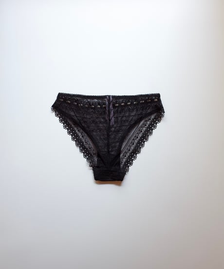 Verdissima Lace Panty in Black