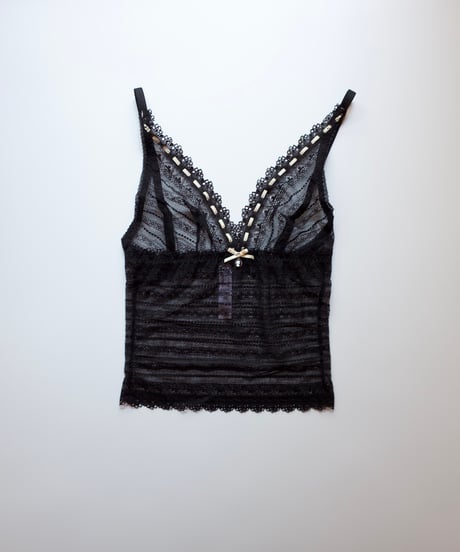 Verdissima Lace Cami in Black