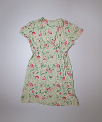 Vinatge Flower Wrap Dress