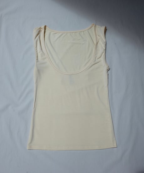 KYE RECLINE BATEAU SLEEVELESS in Limoncello
